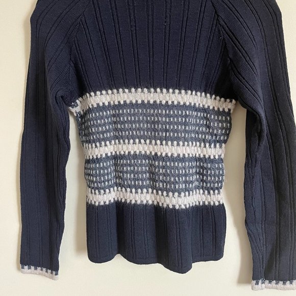 Moschino Sweater (Navy Blue) - Picture 2 of 6